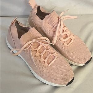 ANTONIO MELANI Light Pink Knit Sneakers